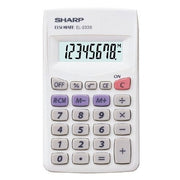 Sharp Calculator - El233SB 8 Digit (Battery Power)