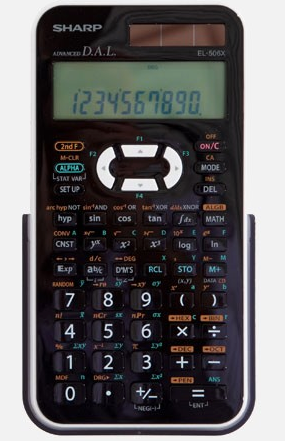 Sharp Calculator - EL506XBWH Scientific