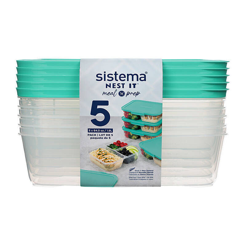 Sistema 1.9L Meal Nest It (Pack of 5)