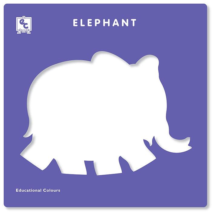 Stencil: Jungle Animals