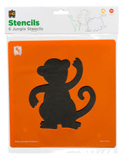 Stencil: Jungle Animals