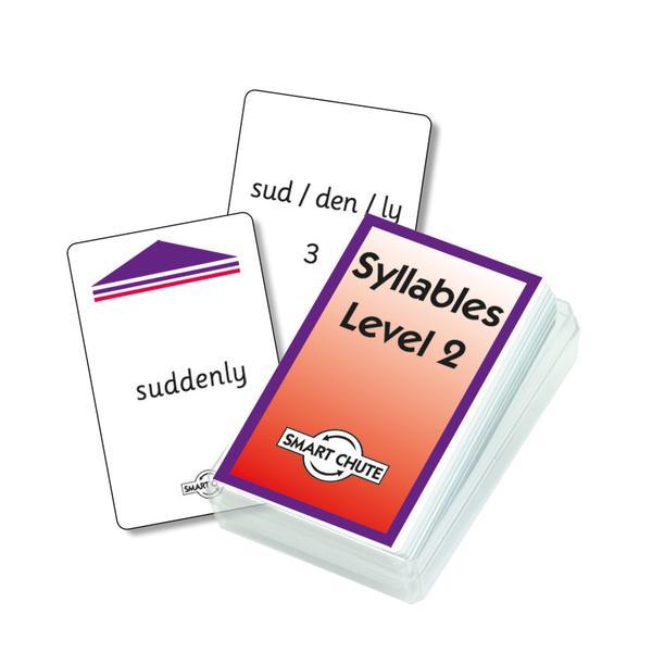 Syllables (Level 2) – Chute Cards