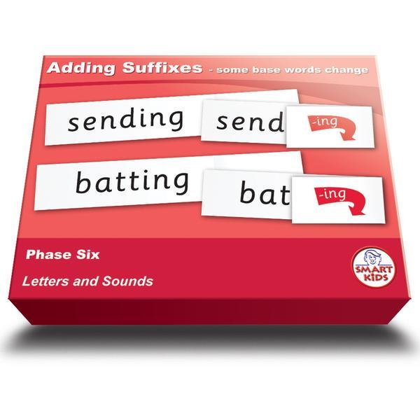 Suffix Strips (Some Words Change) – Phase 6 (Letters and Sounds)