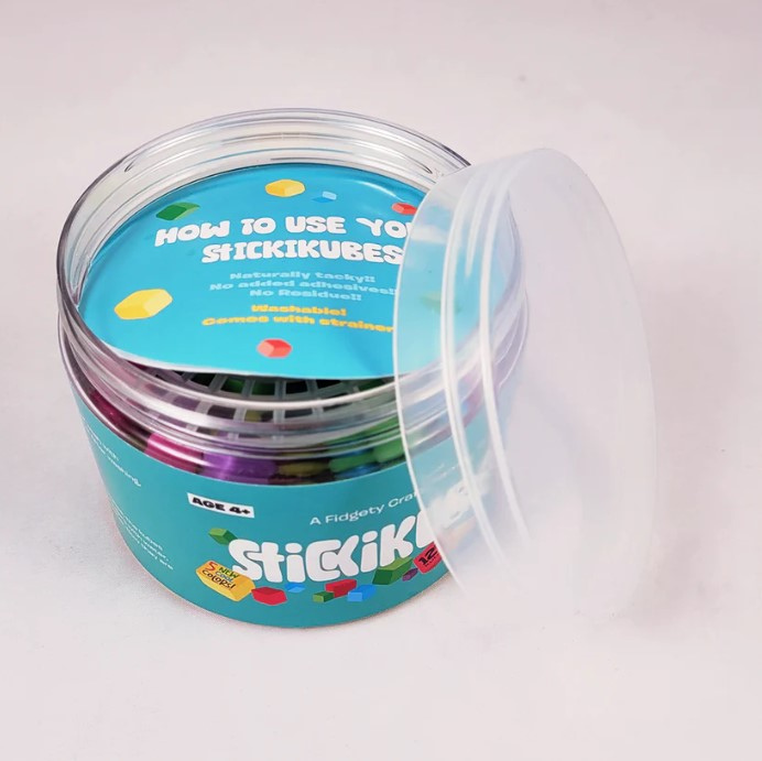 StickiKubes Neon Brights Tub - 125pc - view 2