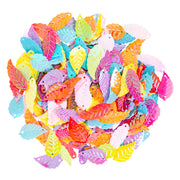 Iridescent Leaf Sequins - 50g