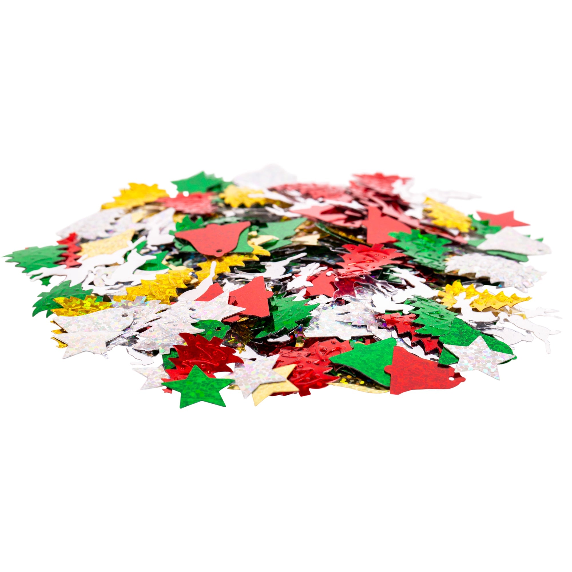 Christmas Holographic Sequins - 50g