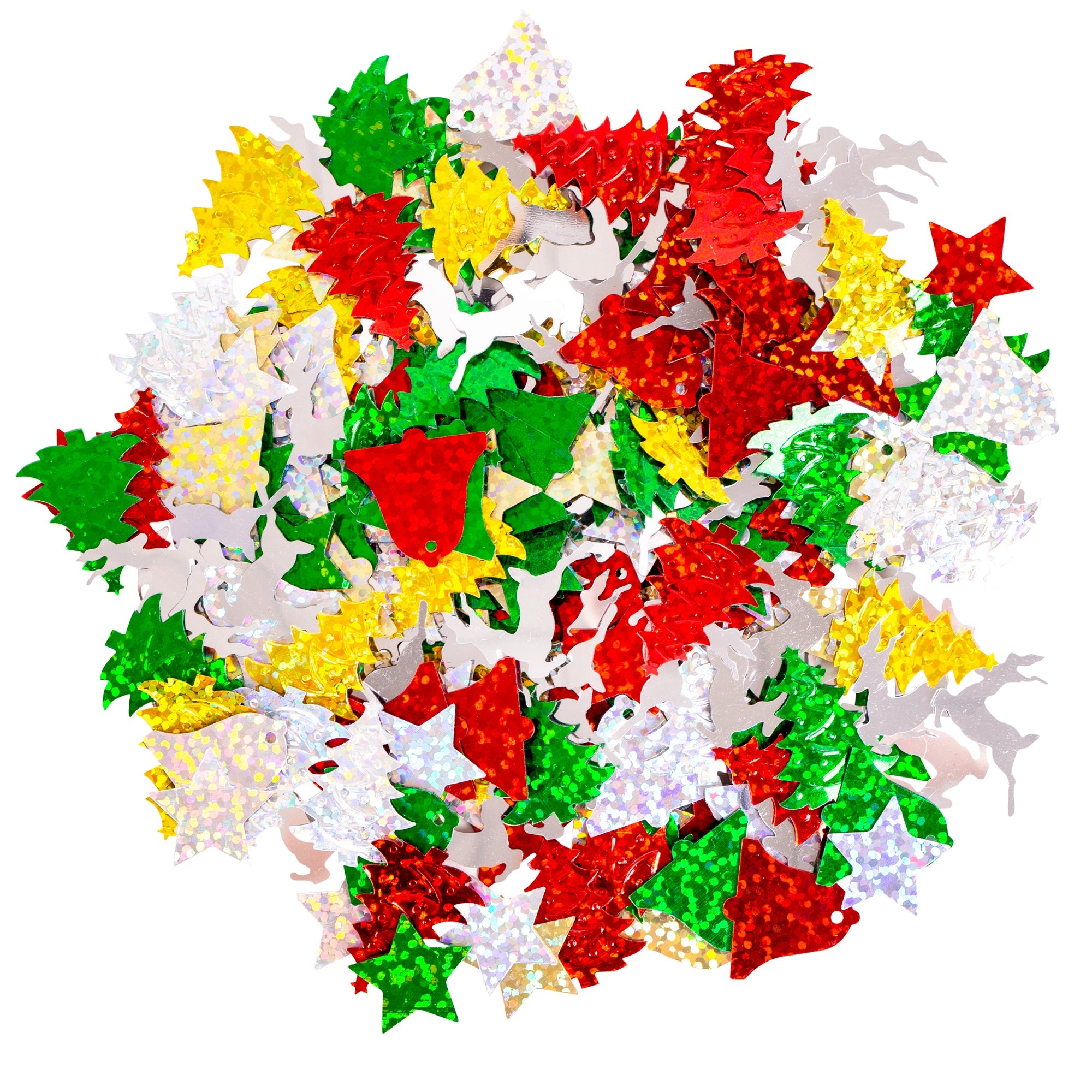 Christmas Holographic Sequins - 50g
