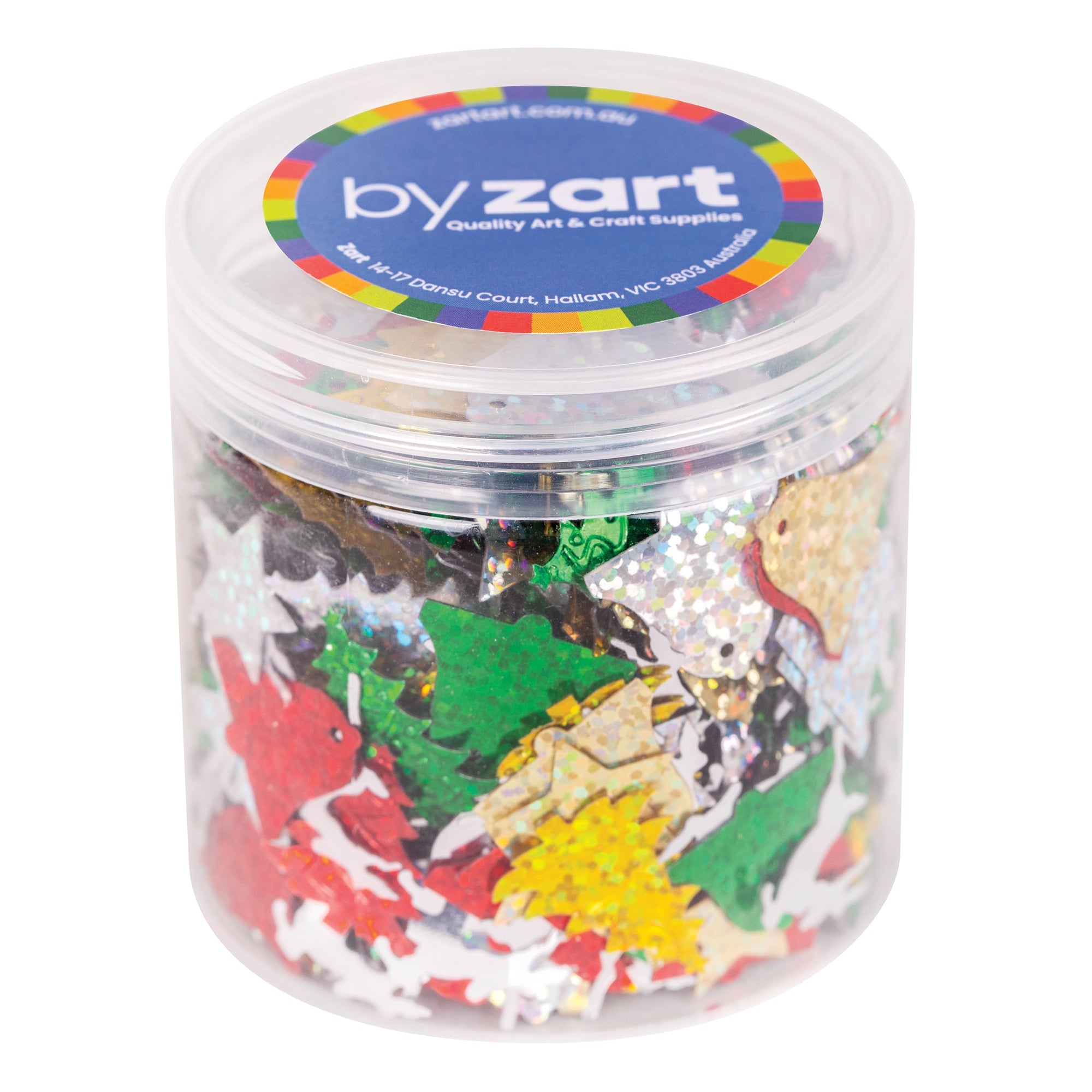 Christmas Holographic Sequins - 50g