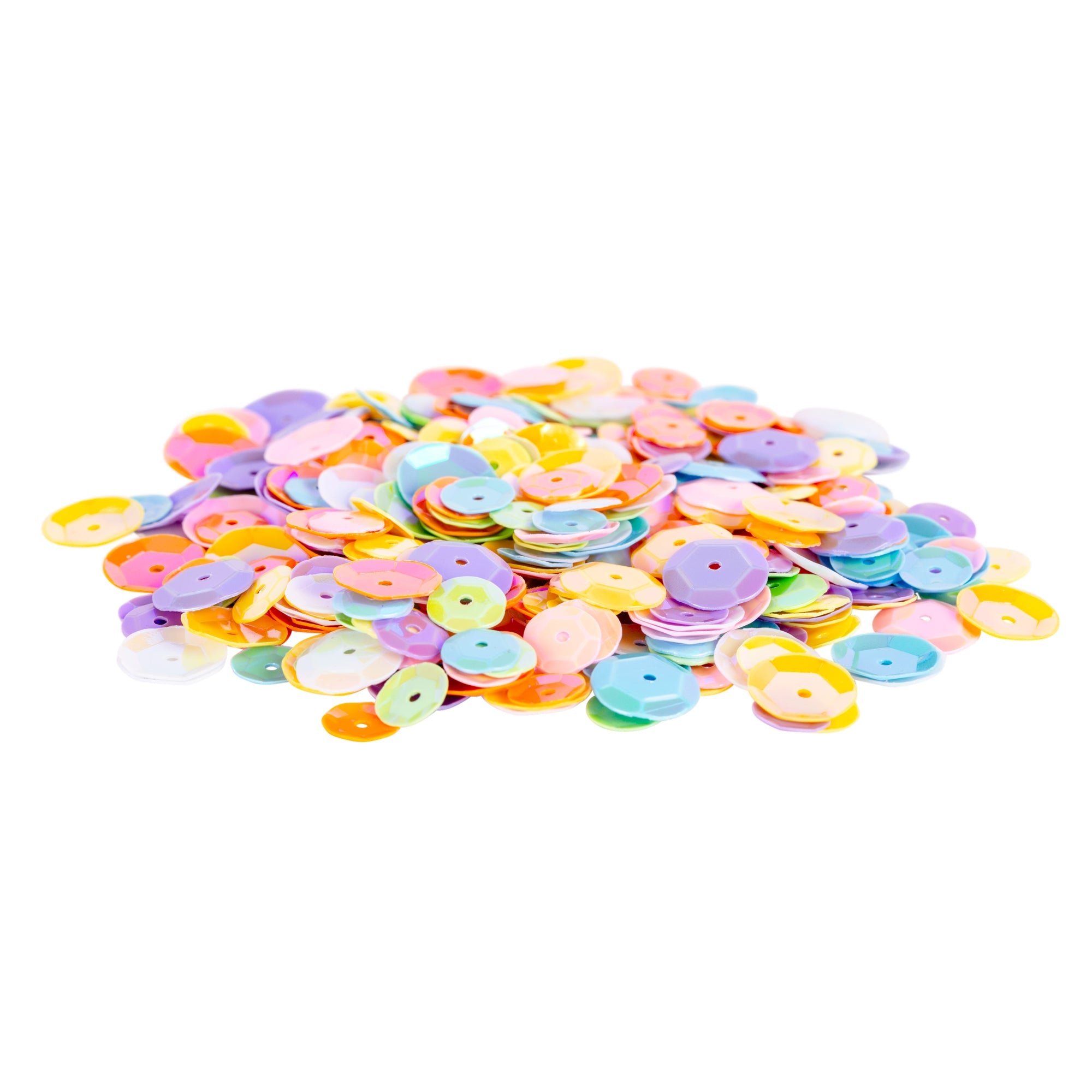 Embossed Sequins Pastel Iridescent - 50g