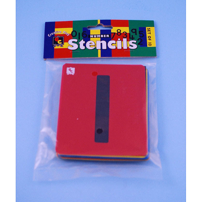 Stencil Numbers 0-9 (Small)