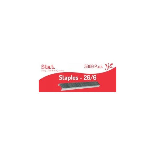 Stat Staples - 26/6 (Box of 5000)
