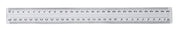 GNS Ruler - 30cm Clear Plastic School (Box of 25)