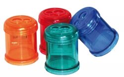 Stat Sharpener - P927D: Plastic Double Barrel (Box of 24)