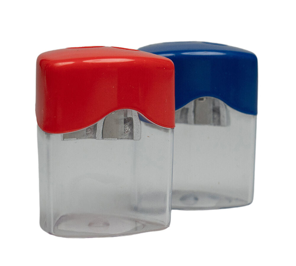 Stat Sharpener - Metal Double with Canister (Box of 12)