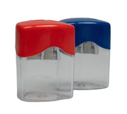 Stat Sharpener - Metal Double with Canister (Box of 12)