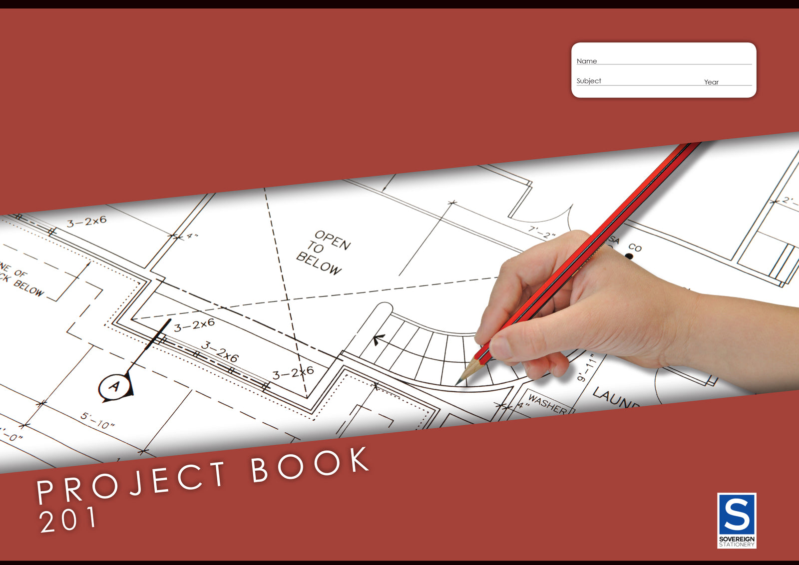 Sovereign Project Book (265x375mm) 201 - 8mm Project: 24 Pages (Pack of 10)