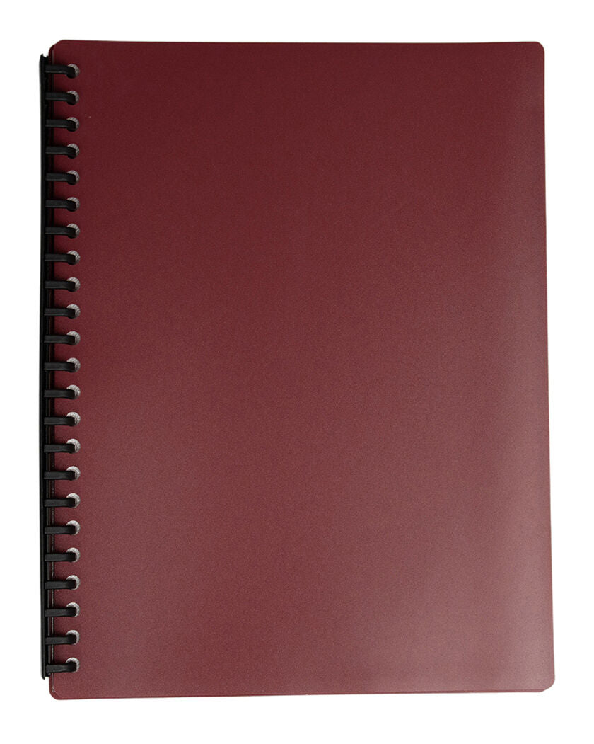 Sovereign Display Book (A4) Refillable 20 Pocket (Pack of 10)