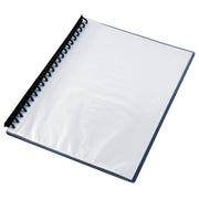 Sovereign Display Book (A4) - Refillable (Clear Front) Black: 20 Pocket (Single)
