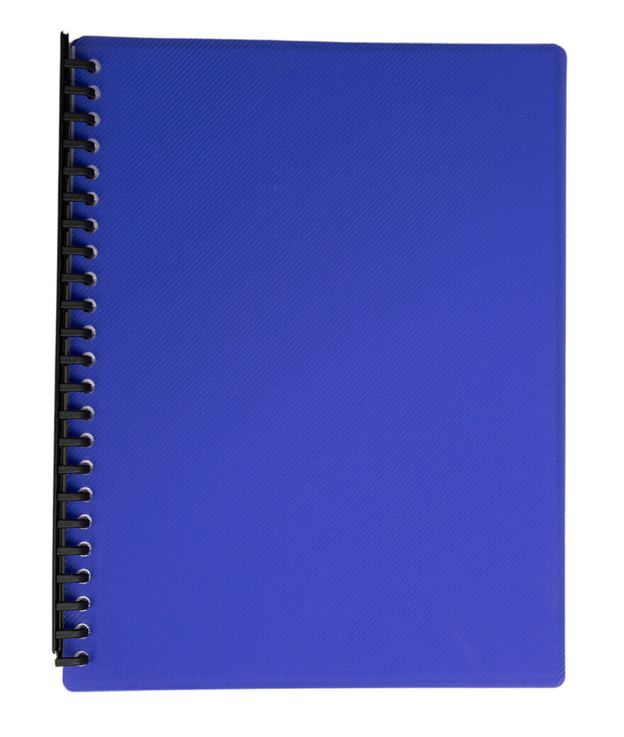 GNS Display Book - A4 Refillable Gloss Purple: 20 Page (Single)