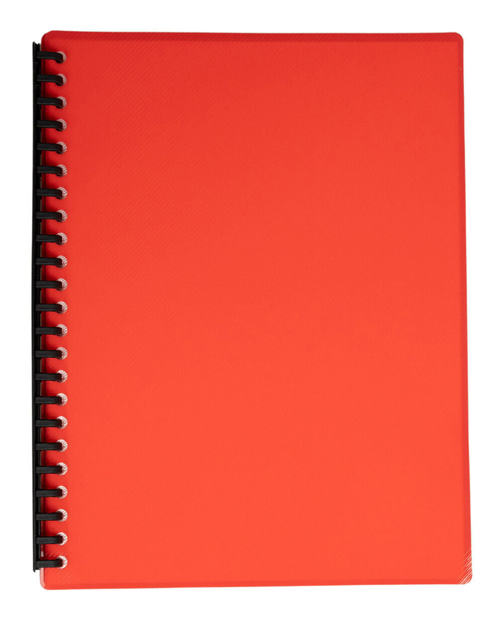 GNS Display Book - A4 Refillable Gloss Red: 20 Page (Single)