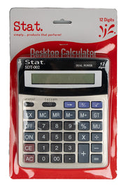 Stat Calculator - 12 Digit SDT002: Medium Dual Power