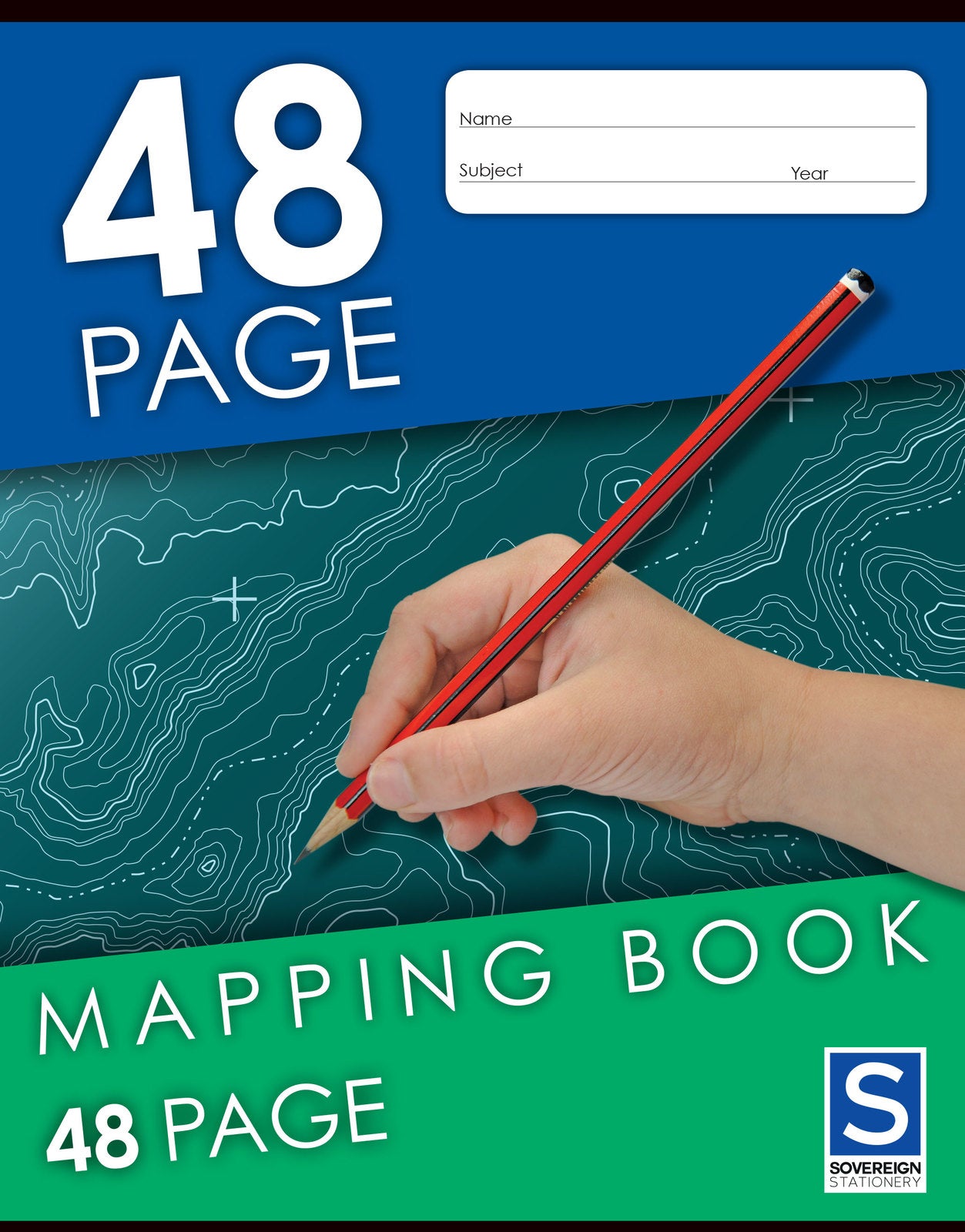 Sovereign Mapping Book (225x175mm) - 48 Pages (Pack of 20)