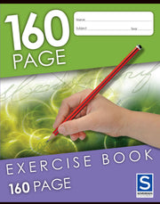 Sovereign Exercise Book (225x175mm) - 8mm Ruled: 160 Pages (Pack of 10)