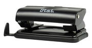 Stat Punch - Medium 2-Hole (20 Sheets): Metal Black