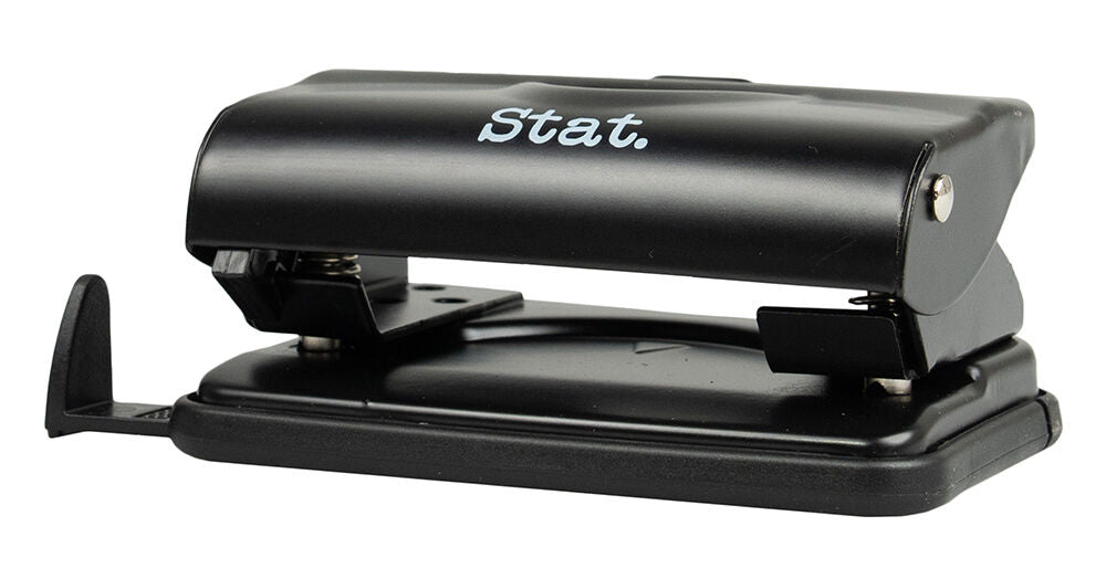 Stat Punch - Medium 2-Hole (20 Sheets): Metal Black
