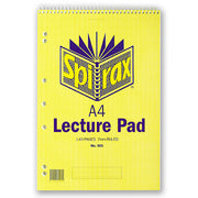 Spirax Lecture Pad 905 - A4 70 Leaf: Top Opening (Pack of 10)