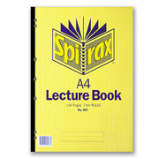 Spirax Lecture Pad 907 - A4 70 Leaf: Side Opening (Single)