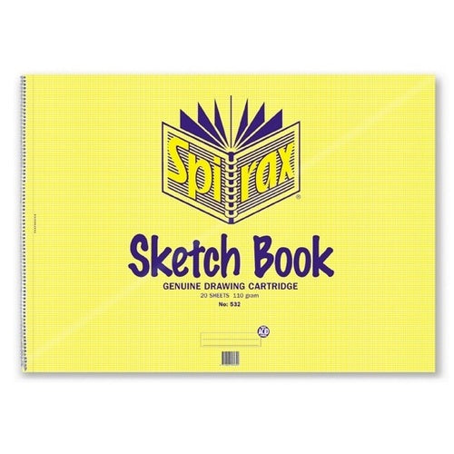 Spirax Sketch Book 532 - A2: 40 Pages