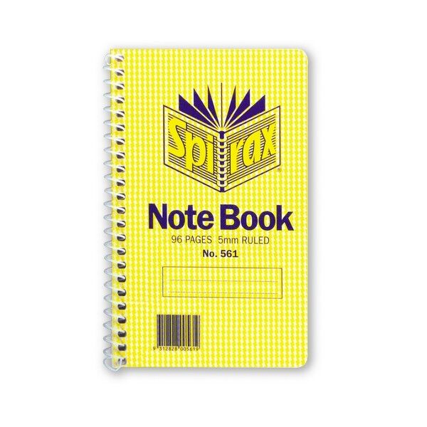 Spirax Notebook 561 - A12: Side Opening (Single)