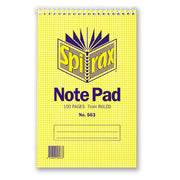 Spirax Notebook 563 - (Short Hand) Top Opening: 100 Pages (Pack of 20)