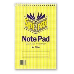 Spirax Notebook 563A - Short Hand (Top-Opening): 200 Pages (Single)