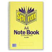 Spirax Notebook A4 - 595A Side Opening: 240 Pages (Single)