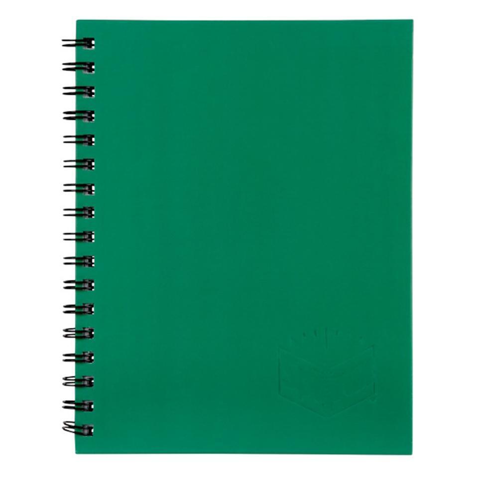 Spirax Hard Cover Notebook - A5: 200 Pages (Green)