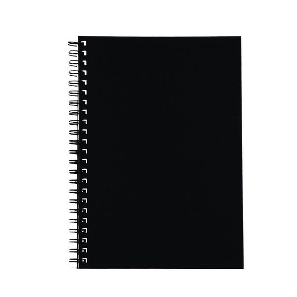 Spirax Notebook 512 - A4 Hardcover (Twin Wiro): Black (200 Pages)