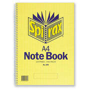 Spirax Notebook 595 - A4 Side Opening: 120 Pages (Single)