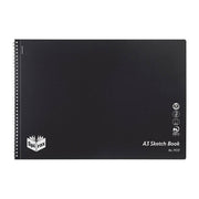 Spirax P533 Polypropylene Sketch Book A3 40 Pgs Black S/O - Pack of 10