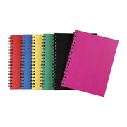 Spirax 510 Hard Cover Book 200 Page Assorted Pack of 5