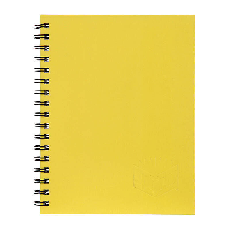 Spirax 511 Hard Cover Book Yellow S/O Pack of 5