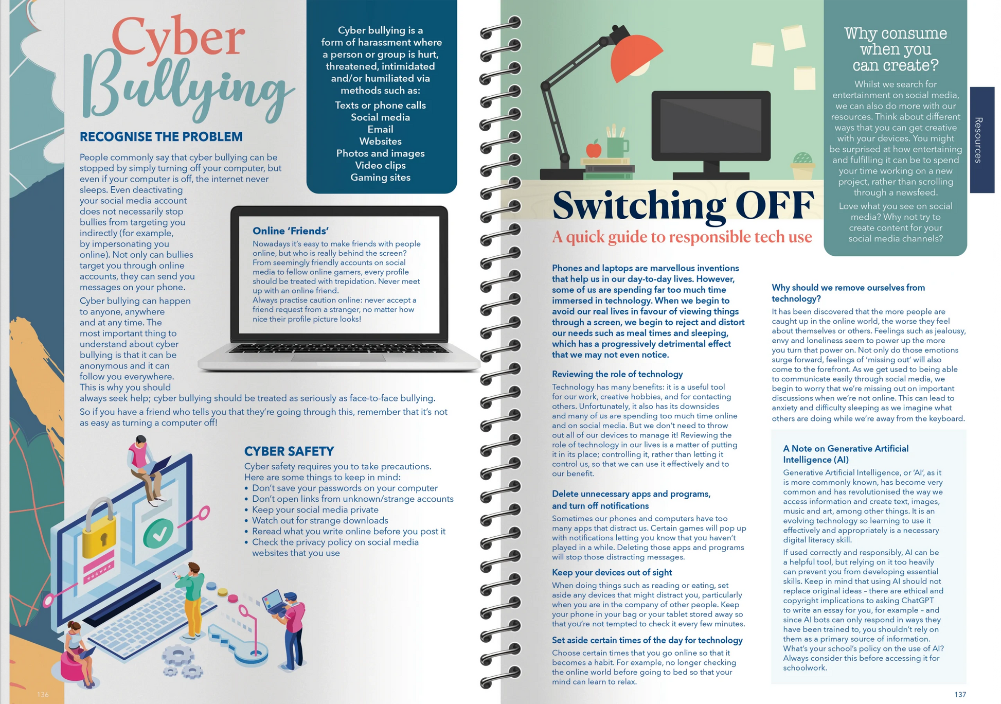 StudyQuest Flourish Weekly Student Diary 2027 - Years 6-12, Coil Bound — Createl SQF — image 3
