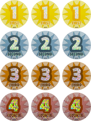 1234 Award (40mm) - Sports & Events Stickers (Previous Design) (Copy)