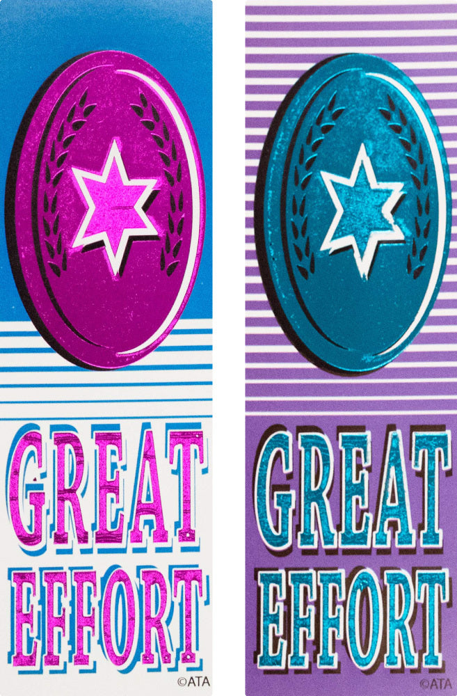 Great Effort - Self-Adhesive Vinyl Medal Ribbons