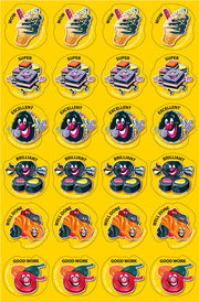 Liquorice Shaped ScentSations Stickers