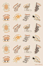 Country Connections - Eucalyptus Scented Merit Stickers (Pack of 72)