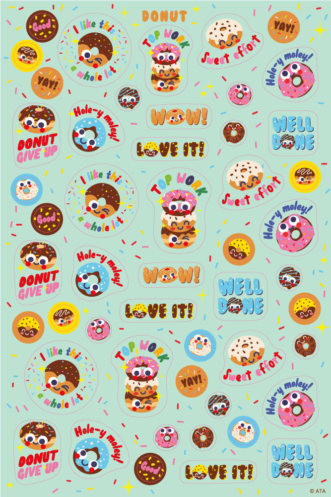 Donuts - ScentSations "Scratch & Sniff" Merit Stickers (Pack of 150)