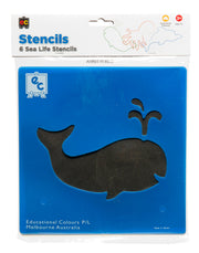 Stencil: Sea Life Series #1