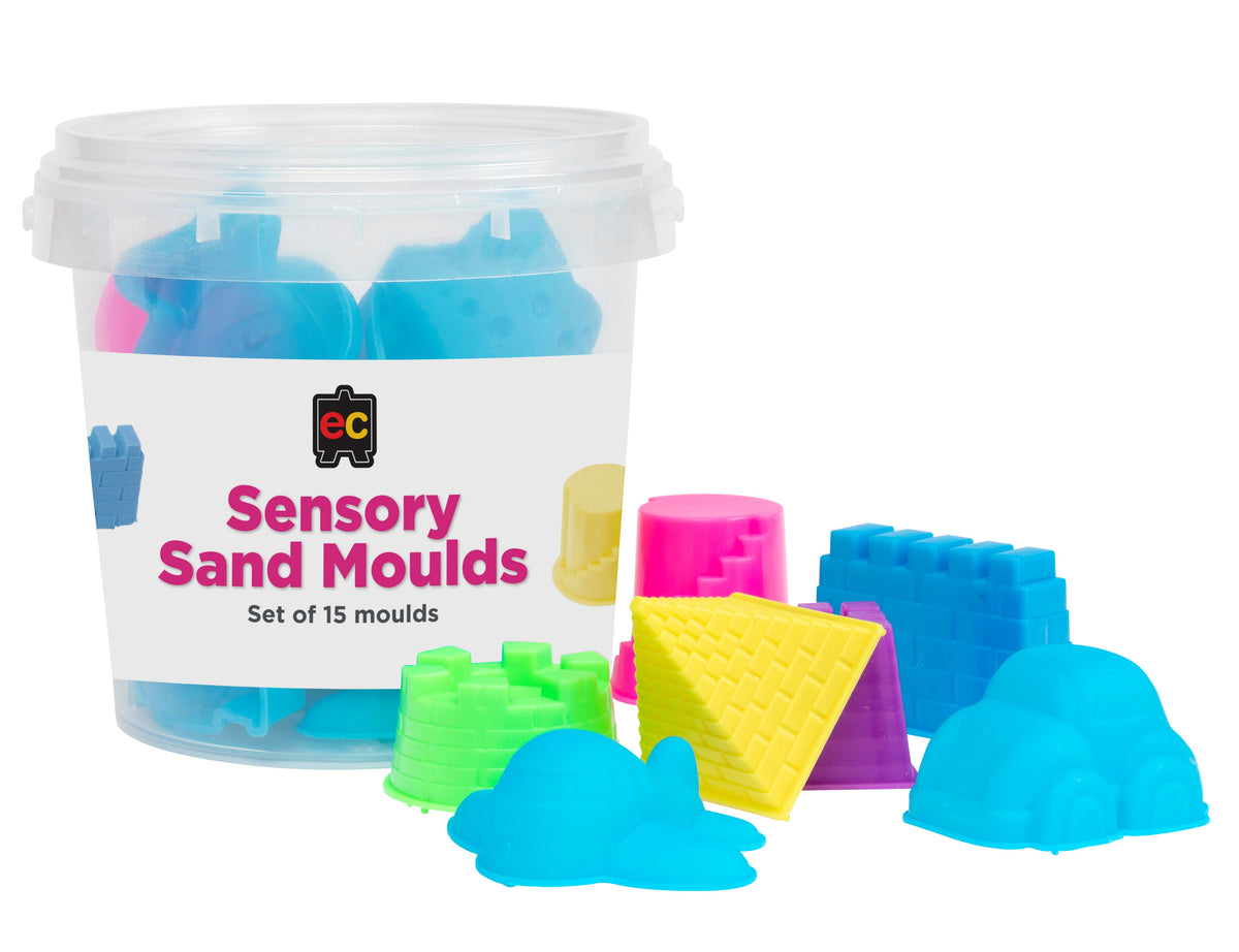 Sensory Sand Moulds - Set of 15